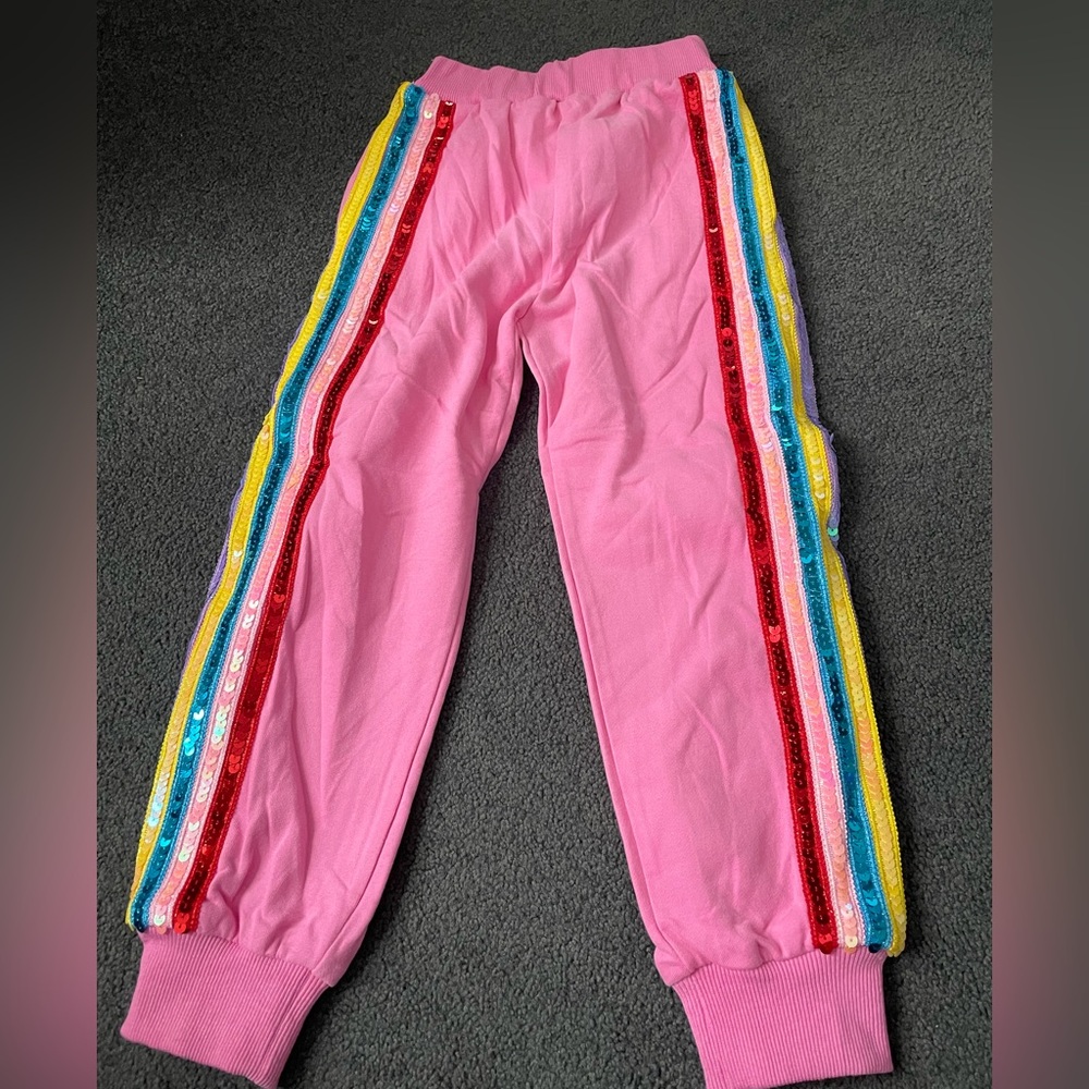 Lola and the Boys Wonder Woman Sequin Pants